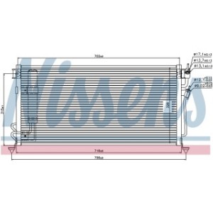 Condenser - Nissens 94748