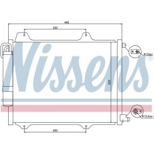 Condenser - Nissens 94754