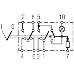 Hazard Warning Light Switch - HELLA 6HH 007 832-301