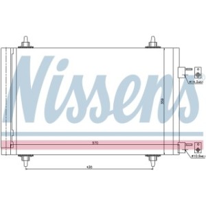 Condenser - Nissens 94758