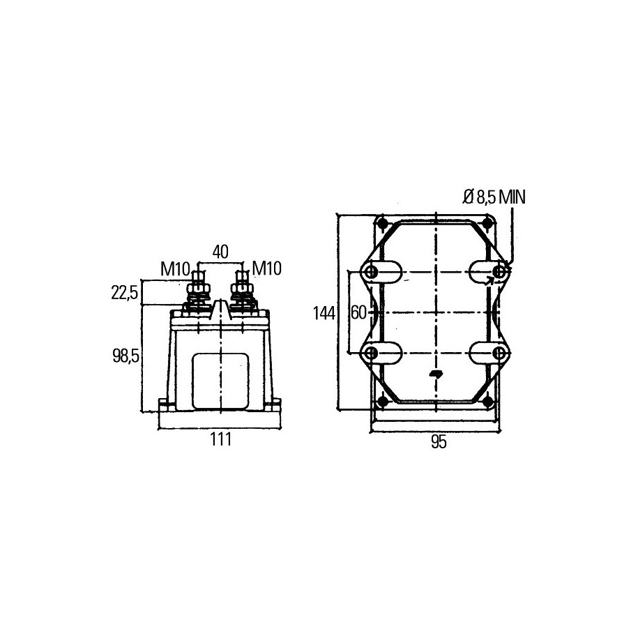 Battery Main Switch - HELLA 6EK 008 776-011