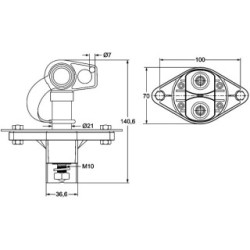 Battery Main Switch - HELLA 6EK 002 843-121