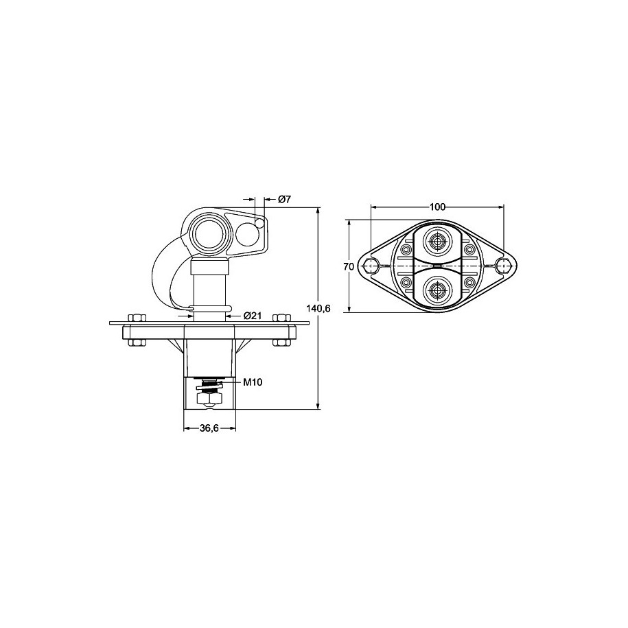 Battery Main Switch - HELLA 6EK 002 843-121