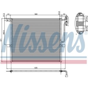 Condenser - Nissens 94761