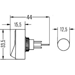 Switch - HELLA 6EH 004 407-032