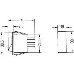 Switch - HELLA 6EH 004 406-012