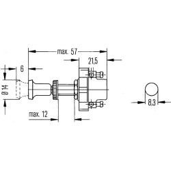 Switch - HELLA 6ED 001 563-001