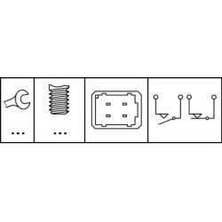 Stop Light Switch - HELLA 6DD 008 622-371