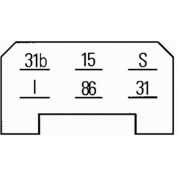 Wipe Wash Interval Relay - HELLA 5WG 002 450-287