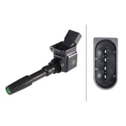 Ignition Coil For AUDI - HELLA 5DA 358 057-501