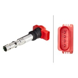 Ignition Coil For AUDI - HELLA 5DA 193 175-701