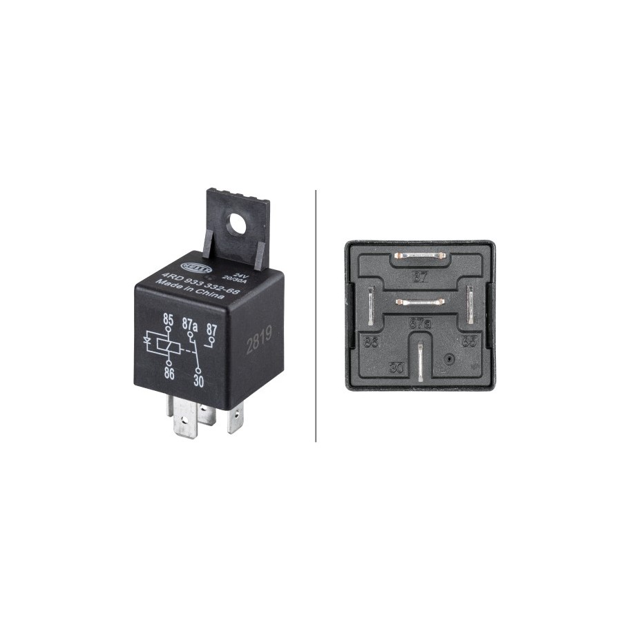 Main Current Relay - HELLA 4RD 933 332-681