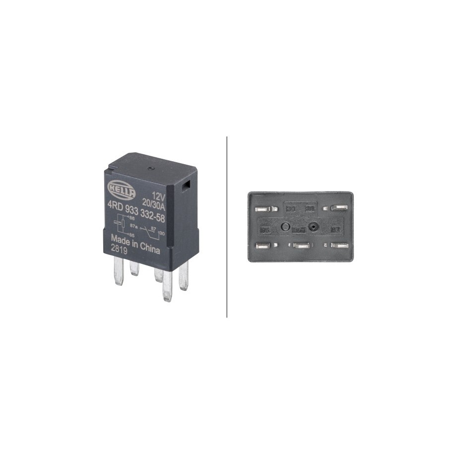 Main Current Relay - HELLA 4RD 933 332-581