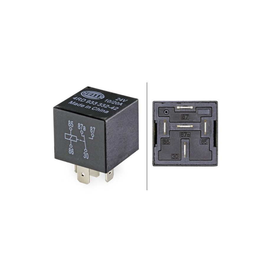 Main Current Relay - HELLA 4RD 933 332-427