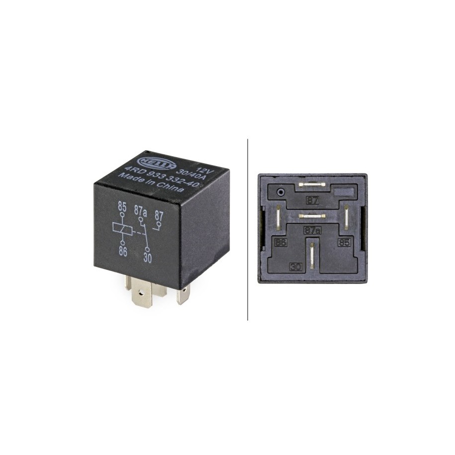 Main Current Relay - HELLA 4RD 933 332-401