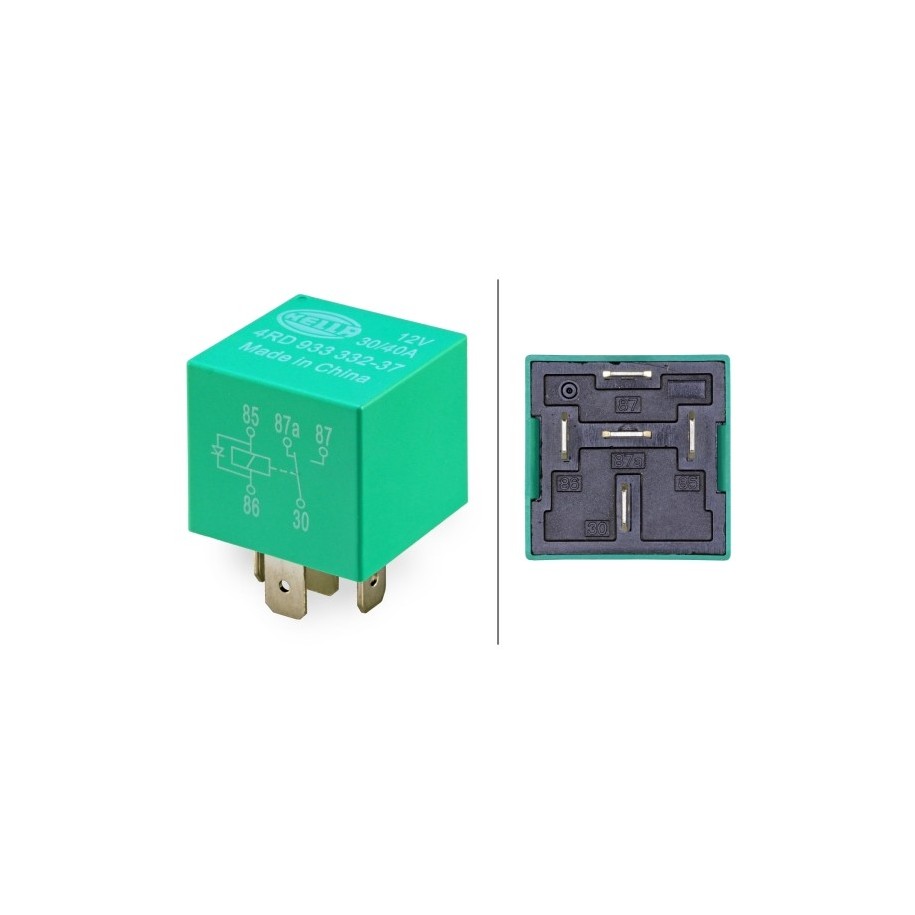 Main Current Relay - HELLA 4RD 933 332-377