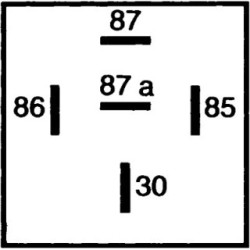 Main Current Relay - HELLA 4RD 933 332-017