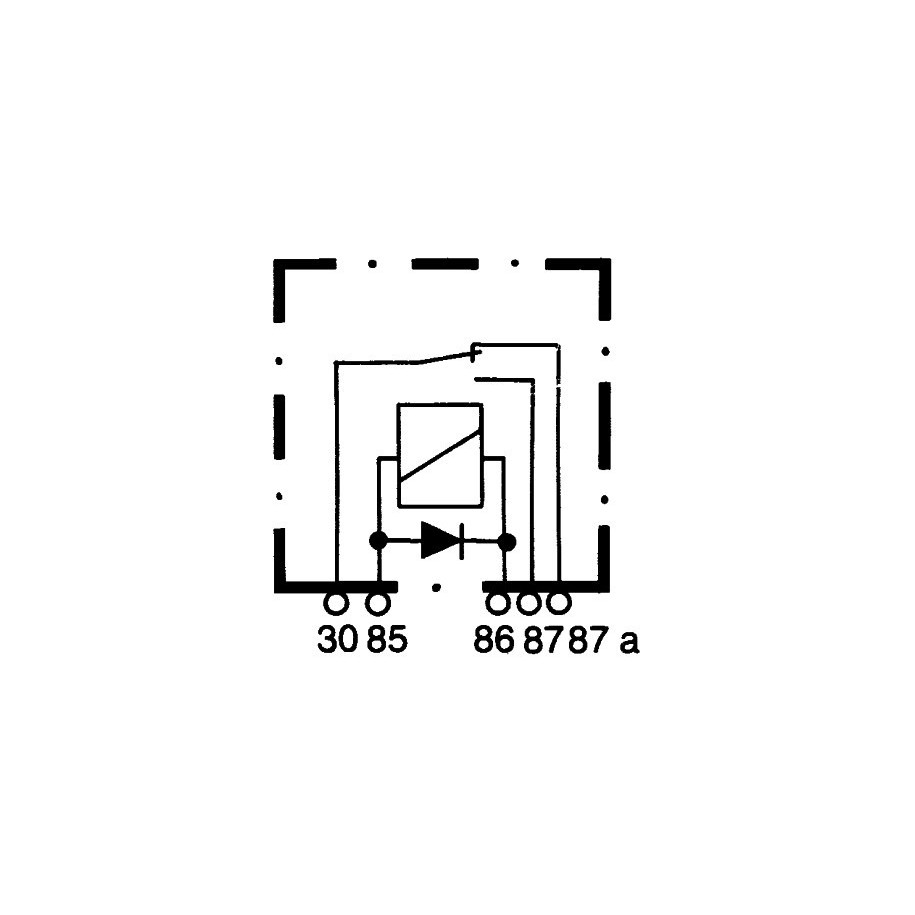 Main Current Relay - HELLA 4RD 007 794-041