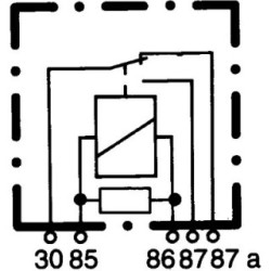 Main Current Relay - HELLA 4RD 007 794-027