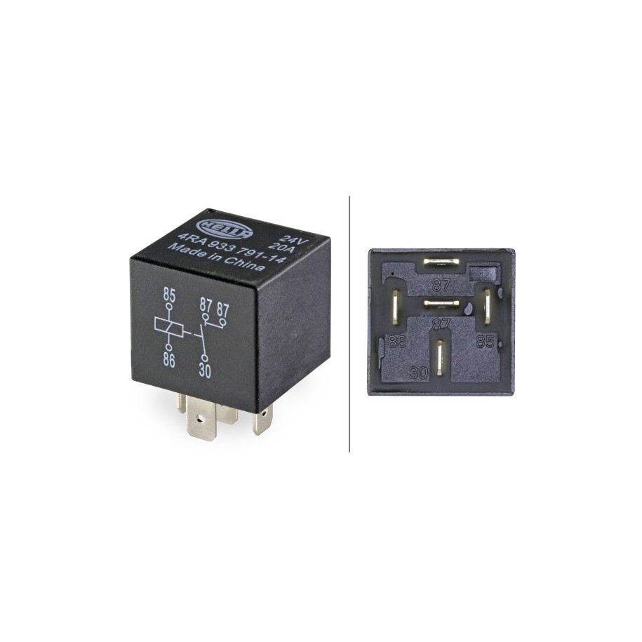 Main Current Relay - HELLA 4RA 933 791-141