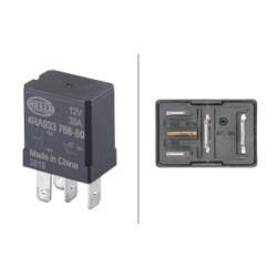 Air Conditioning Relay - HELLA 4RA 933 766-801
