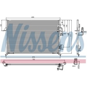 Condenser - Nissens 94808