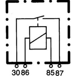 Main Current Relay - HELLA 4RA 003 437-091