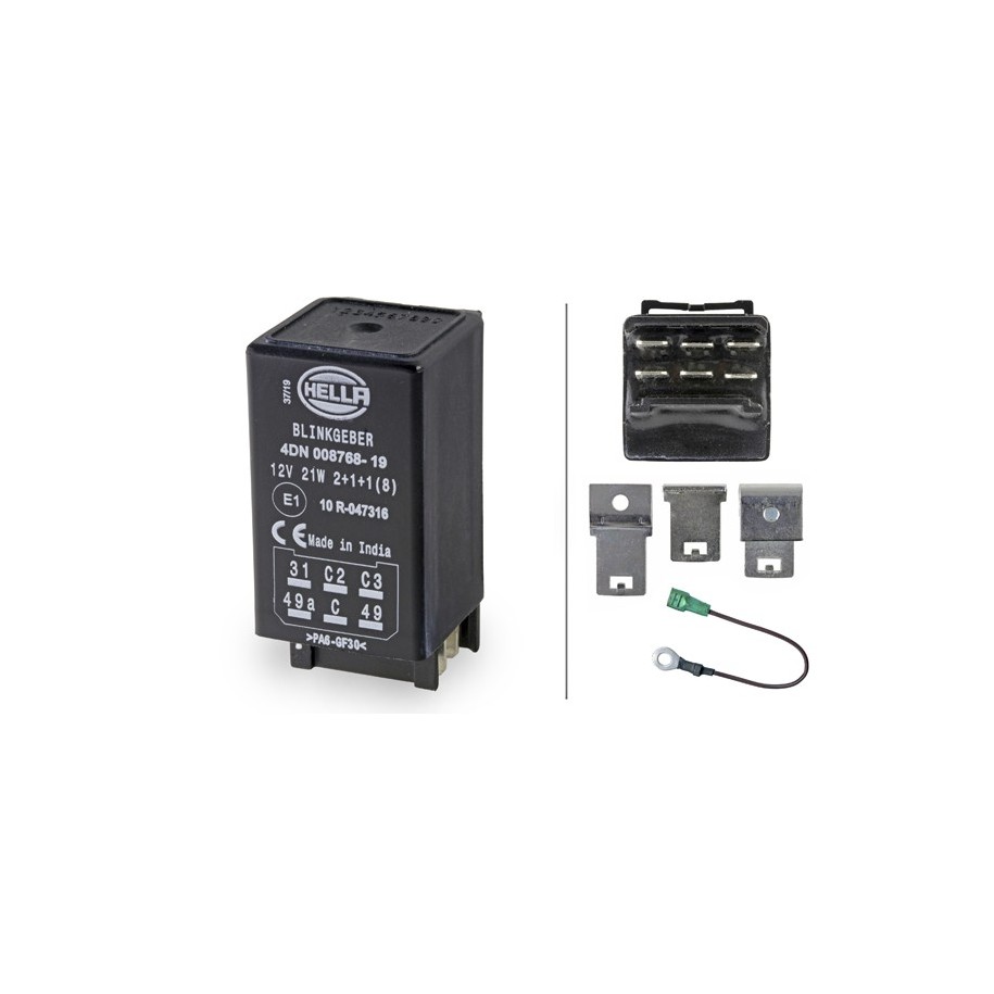 Flasher Unit - HELLA 4DN 008 768-197