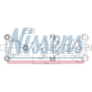 Auxiliary Pump - Nissens 832171