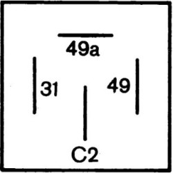 Flasher Unit - HELLA 4DM 004 639-061