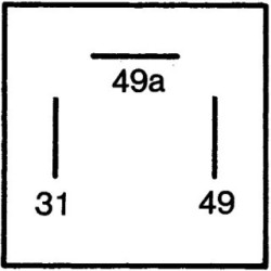 Flasher Unit - HELLA 4AZ 001 879-041