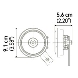 Signal Horn - HELLA 3AM 002 768-821