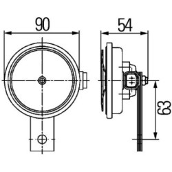 Signal Horn - HELLA 3AL 922 200-761