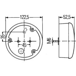 Reverse Light - HELLA 2ZR 964 169-361