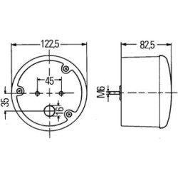 Reverse Light - HELLA 2ZR 964 169-037