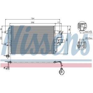 Condenser - Nissens 94838
