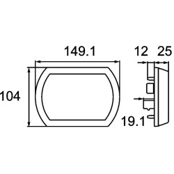 Reverse Light - HELLA 2ZR 013 344-101