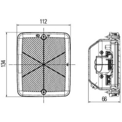 Reverse Light - HELLA 2ZR 013 236-111