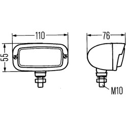 Reverse Light - HELLA 2ZR 001 193-011