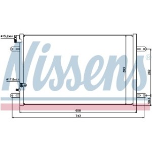 Condenser - Nissens 94854