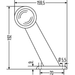 Clearance Light - HELLA 2XS 955 232-001