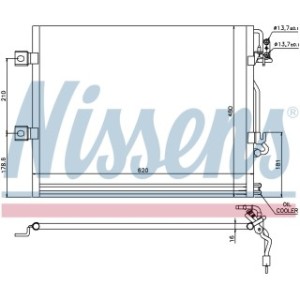Condenser - Nissens 94858