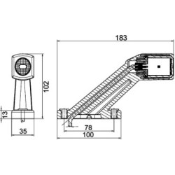 Clearance Light - HELLA 2XS 011 769-011