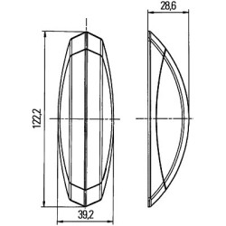 Clearance Light - HELLA 2XS 008 479-091