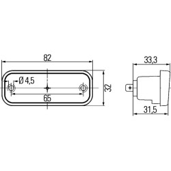 Clearance Light - HELLA 2XS 003 738-037