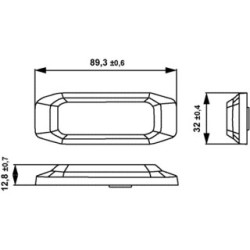 Strobe Type Beacon - HELLA 2XD 014 563-901