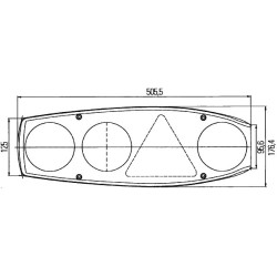 Combination Rear Light - HELLA 2VP 343 590-027