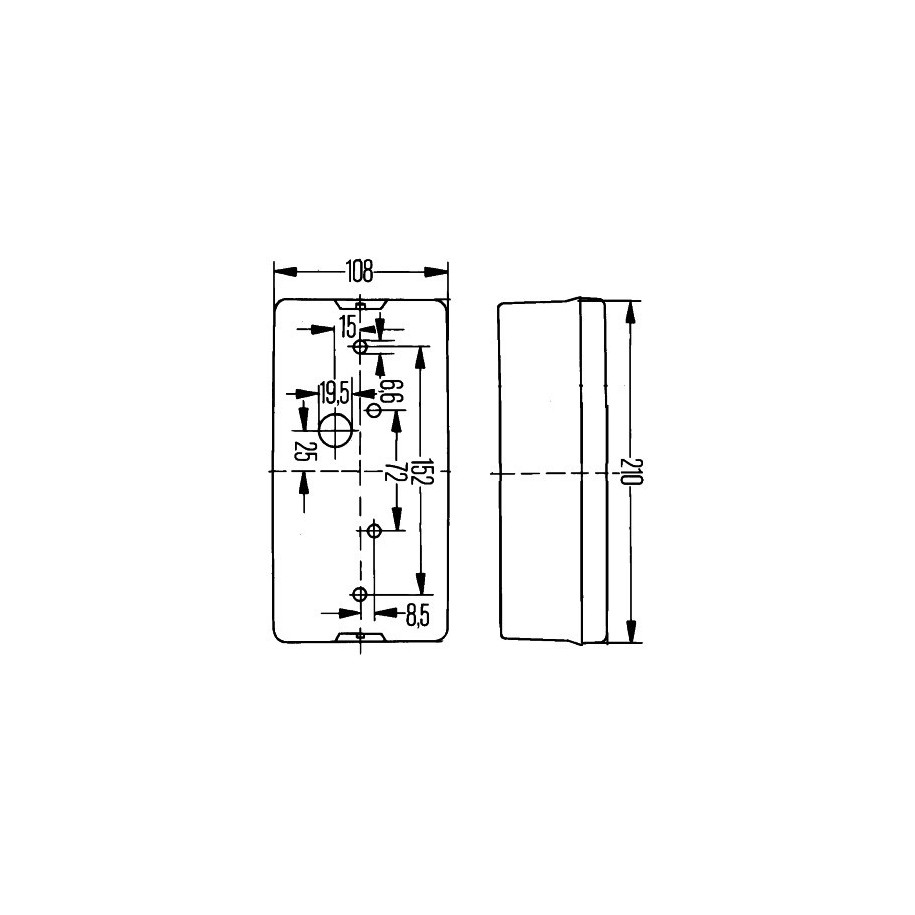 Combination Rear Light - HELLA 2VP 006 040-351