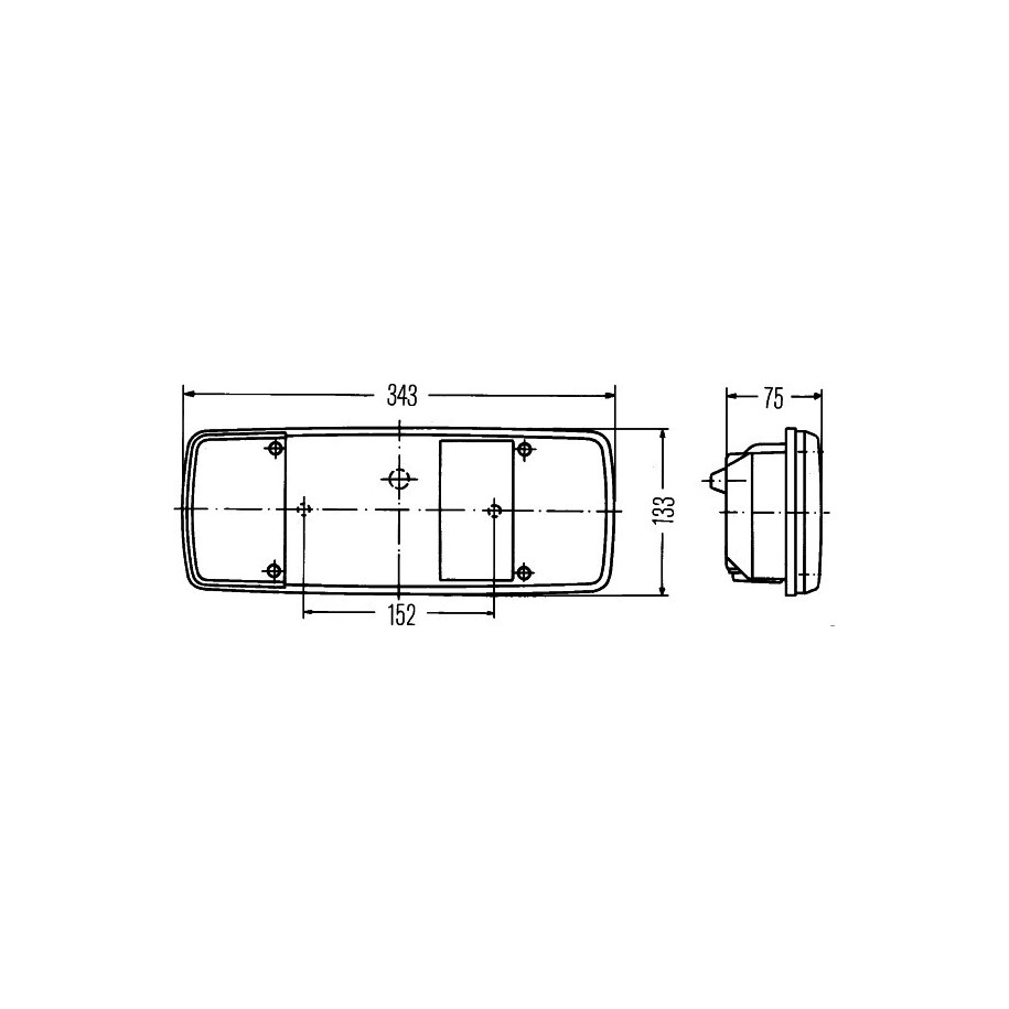 Combination Rear Light - HELLA 2VP 003 567-111