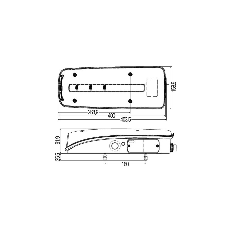 Combination Rear Light - HELLA 2VD 012 381-211